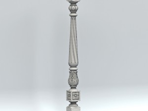 baluster 001 Modèle 3D