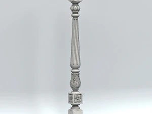 baluster 001 3D Model
