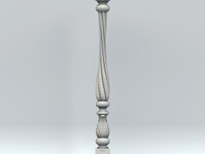 baluster 002 Model 3D