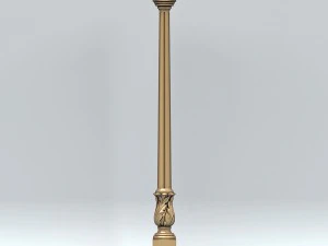 baluster 003 3D Model