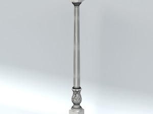 baluster 003 3D Model