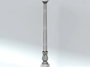 baluster 003 3D Model