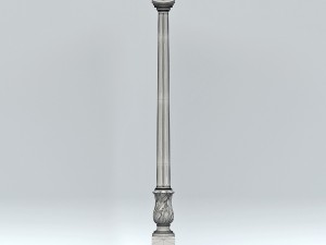 baluster 003 3D Model