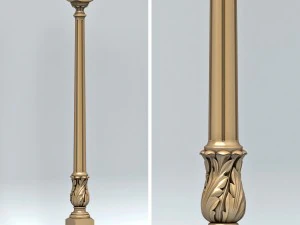 bala&uacute;stre 003a Modelo 3D