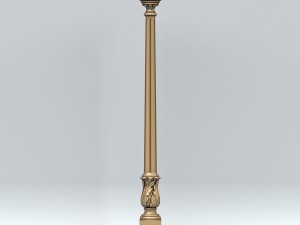 baluster 003a Modèle 3D