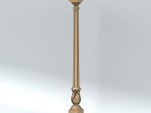 baluster 003a Modèle 3D