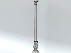 baluster 003a Modèle 3D
