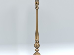 baluster 004 3Dモデル