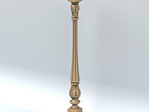 baluster 004 3Dモデル