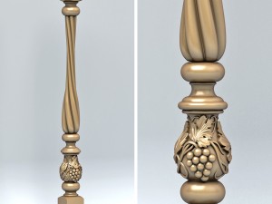 baluster 005 3D Model