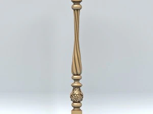 난간동자 005 3D 모델