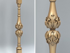 baluster 007 3D Model