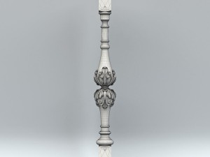 baluster 007 3D 모델