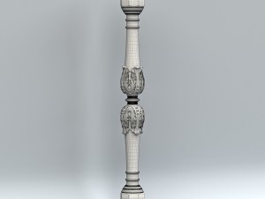 baluster 008 Modelo 3D