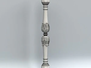baluster 008 3D Model