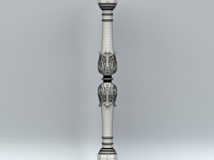 baluster 008 Modelo 3D