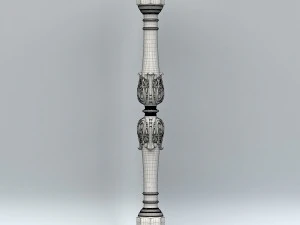 baluster 008 3D Model