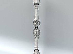 baluster 008 Modelo 3D