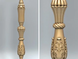 bala&uacute;stre 009 Modelo 3D