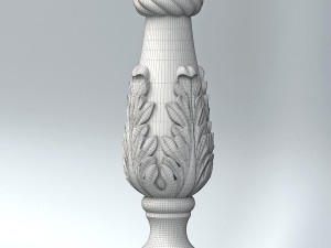 baluster 009 Modelo 3D