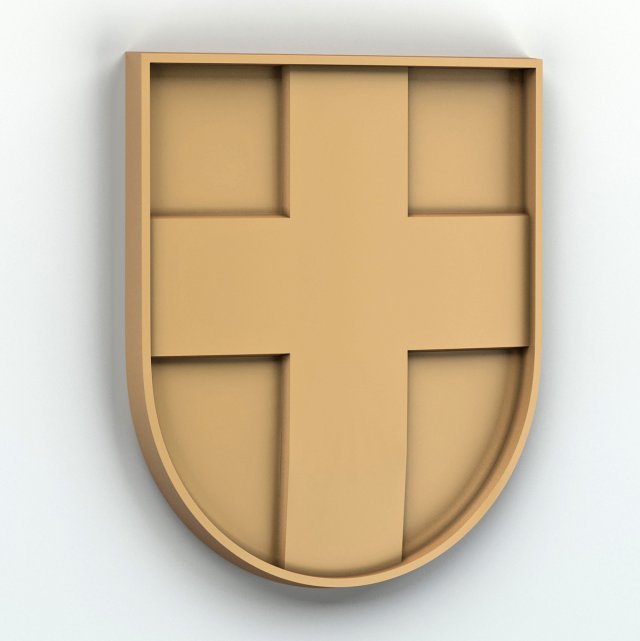 coat of arms of volyn region ukraine Modèle 3D .c4d .max .obj .3ds .fbx .stl .blend