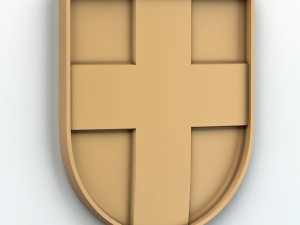coat of arms of volyn region ukraine 3D Model