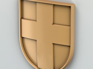 coat of arms of volyn region ukraine Modèle 3D