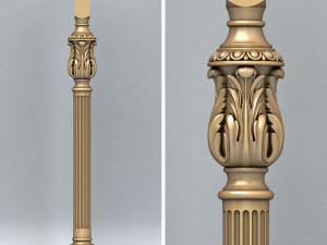 baluster 010 3D Model