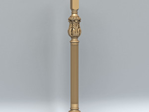 baluster 010 3D मॉडल