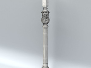 baluster 010 3D मॉडल