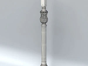 bala&uacute;stre 010 Modelo 3D