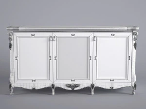 buffet and mirror 3D Model