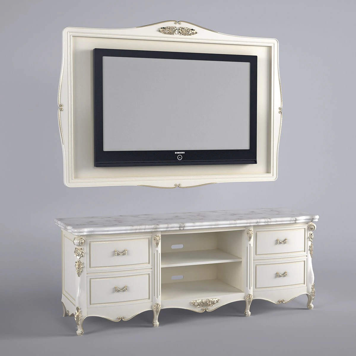 mobile per tv Modello 3D .c4d .max .obj .3ds .fbx .stl .blend 