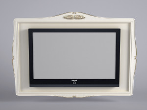 cabinet for tv 3D मॉडल