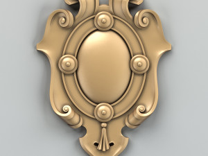 cartouche 002 3Dモデル