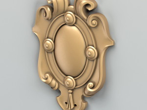 cartouche 002 3Dモデル