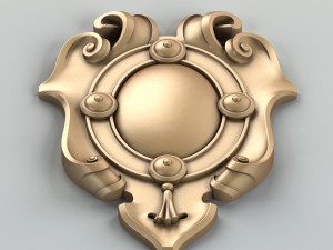 cartouche 002 3Dモデル