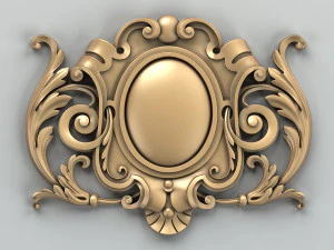 cartouche 003 3D Model