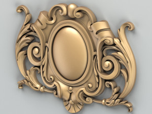 cartouche 003 3D मॉडल