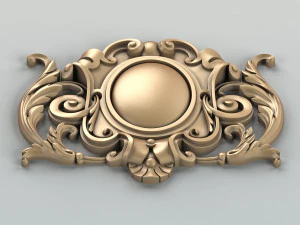 cartouche 003 3D Model