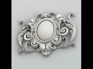cartouche 003 3D Model