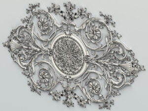 carved decor central 017 3D Model