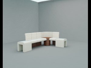 sofa corner 3Dモデル