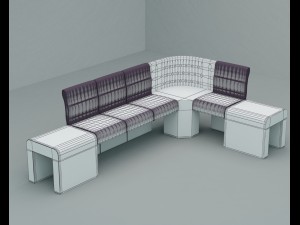 sofa corner 3D Model