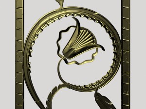 golden element 3D Model