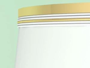 etched glass lamp by roberto rida 3D Model