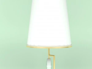 etched glass lamp by roberto rida 3D Model