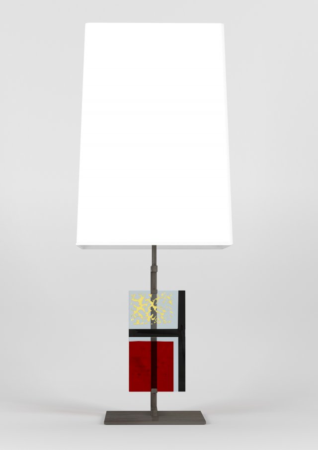 roberto rida red yroky lamp 3D Modell .c4d .max .obj .3ds .fbx .stl .blend