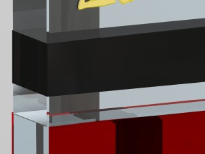 roberto rida red yroky lamp 3D Modell