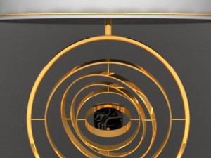 giroscopio lamp by roberto rida 3Dモデル